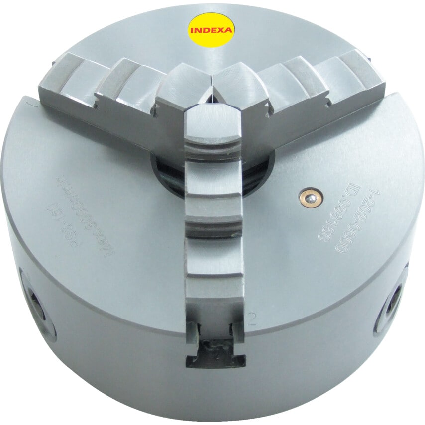 003204 160mm 3-Jaw Cast Iron Chuck Rear Mount