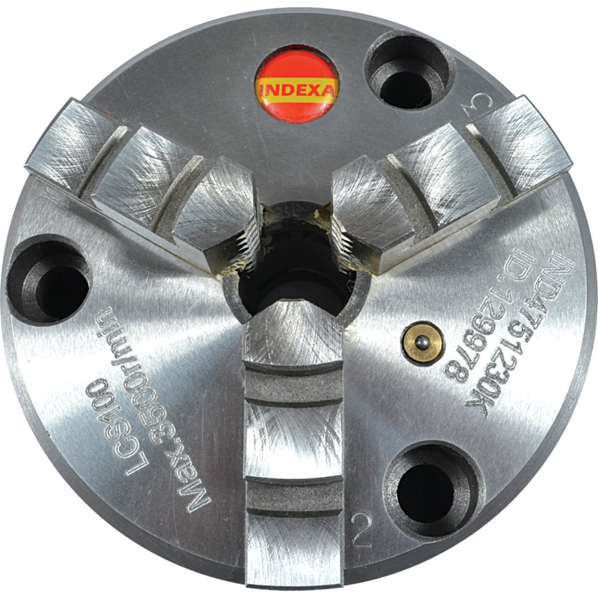 003274 160mm 3-Jaw Cast Iron Chuck Front Mount