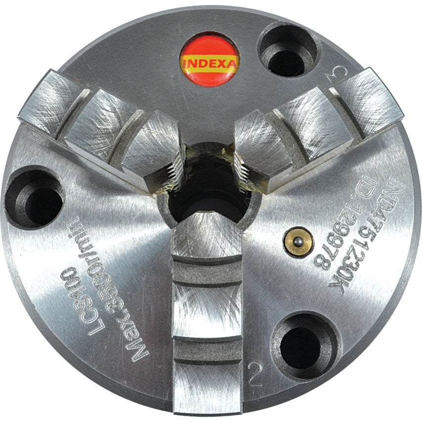 003274 200mm 3-Jaw Cast Iron Chuck Front Mount