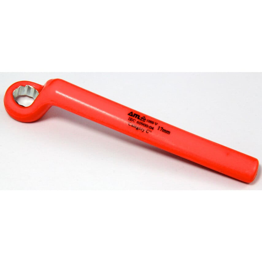 01000 1/4" Whit Totally Insulated Ring Spanner