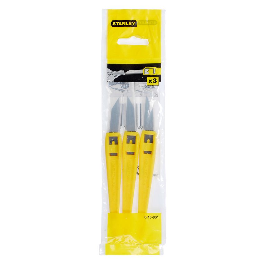 0-10-601 Throw Away Knives - Pack of 3