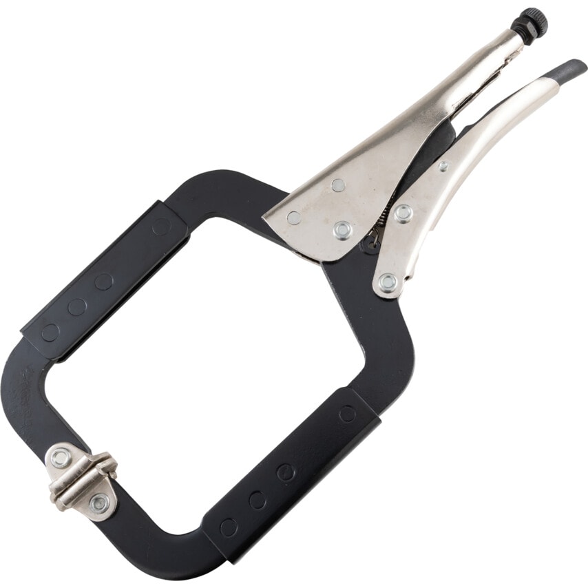 0-125mm Locking C-Clamp with Swivel Tips