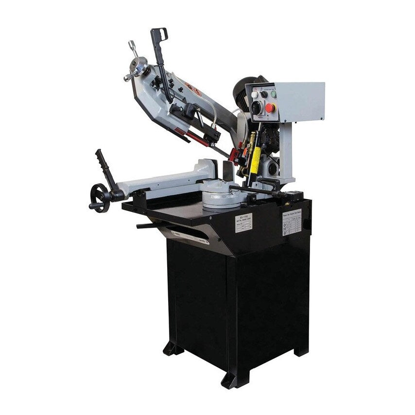 01524 10" Swivel Head Pull Down Metal Cutting Bandsaw 230V