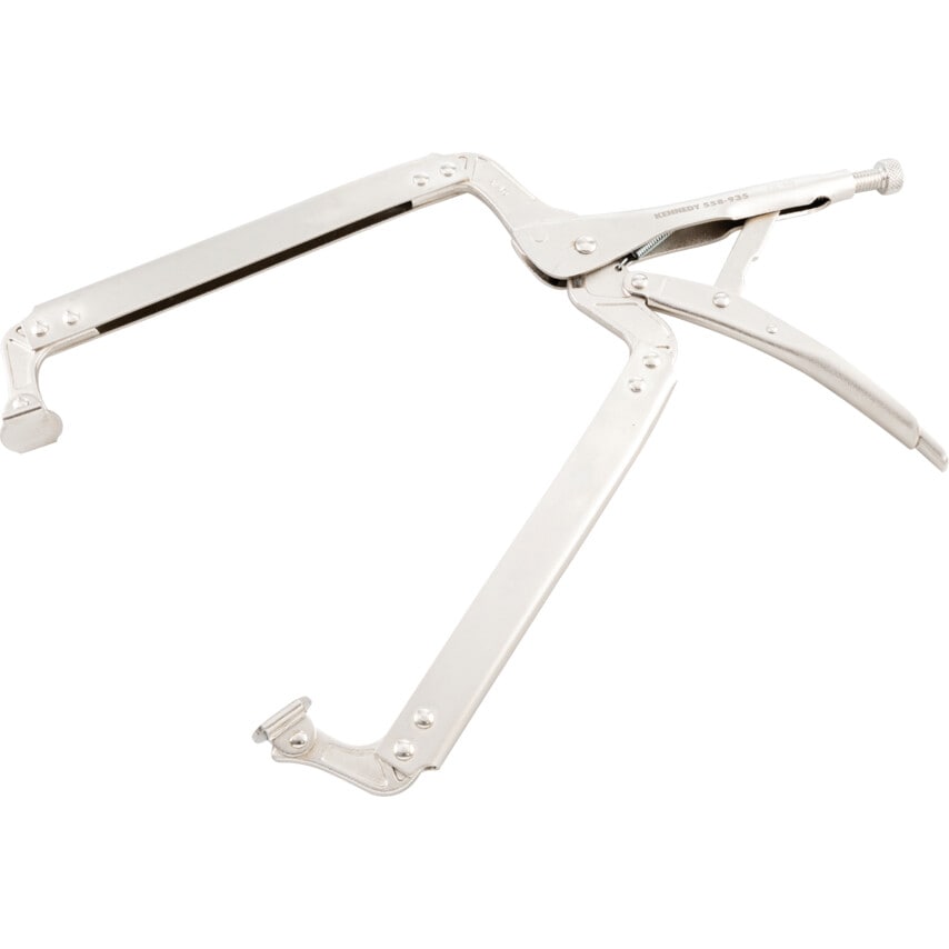 0-240mm Locking C-Clamp with Swivel Tips