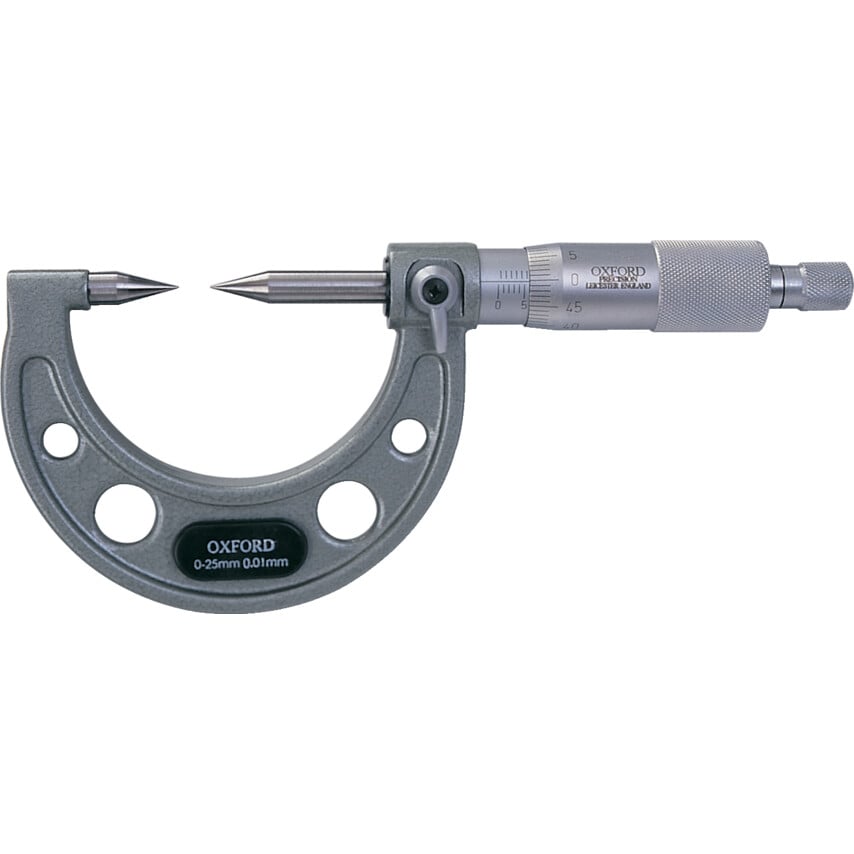 0-25mm 30 Degrees Pointed Micrometer