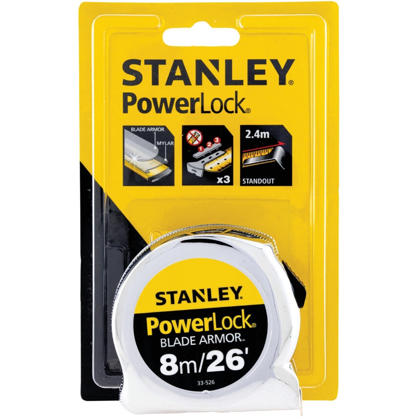 0-33-526 8M/26ft PowerLock Tape