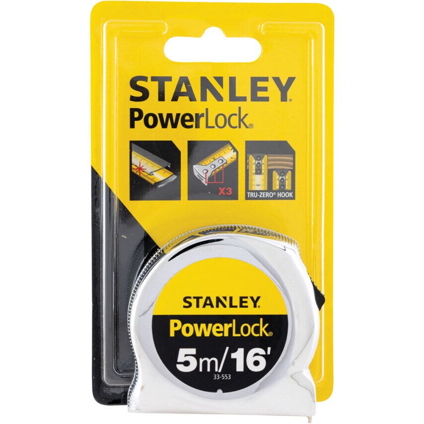 0-33-553 5M/16ft Micro PowerLock Tape Carded