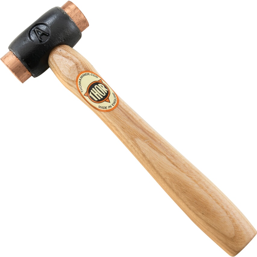 04-308 25mm Copper Soft Faced Hammer with Wood Handle