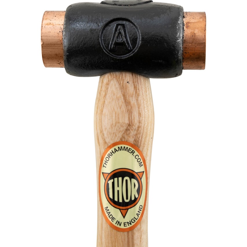 04-308 25mm Copper Soft Faced Hammer with Wood Handle