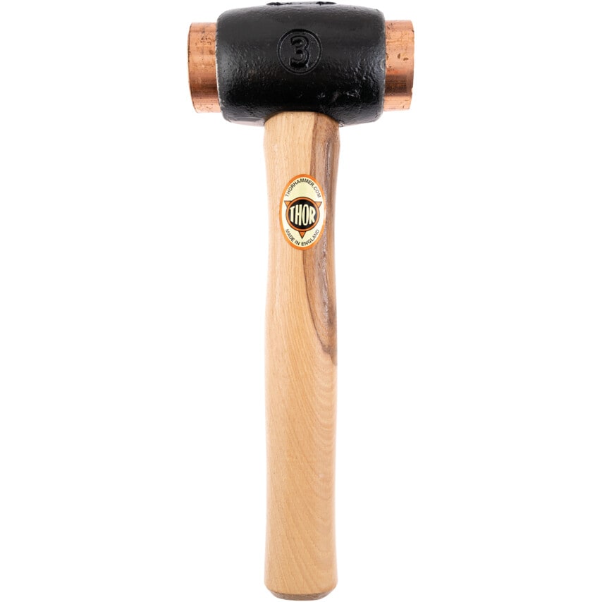 04-314 44mm Copper Soft Faced Hammer with Wood Handle
