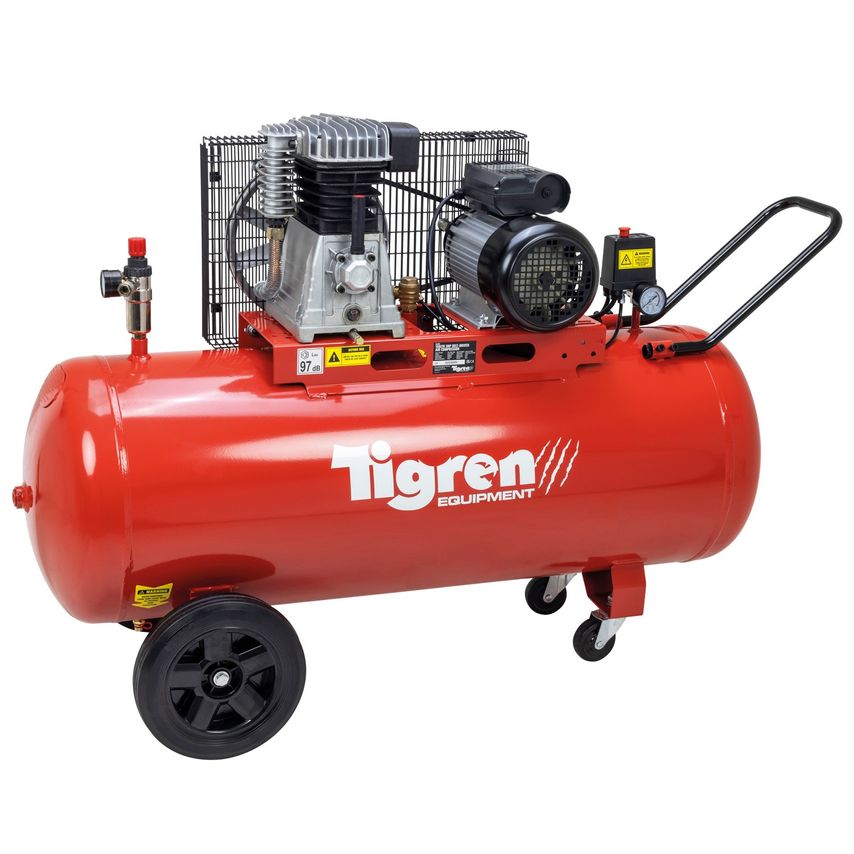 04391 150 Litre 3HP Belt-Driven Compressor