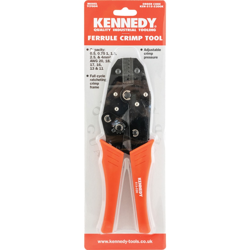 0.5-4mm Ratchet Crimping Pliers