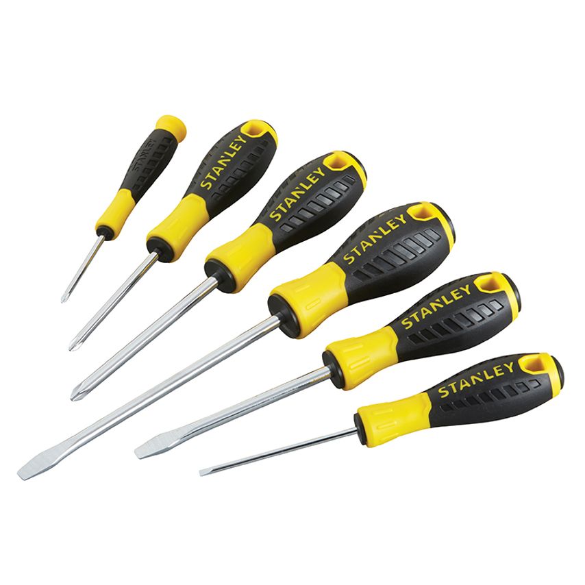 0-60-208 Essential Screwdriver Set, 6 Piece STA060208