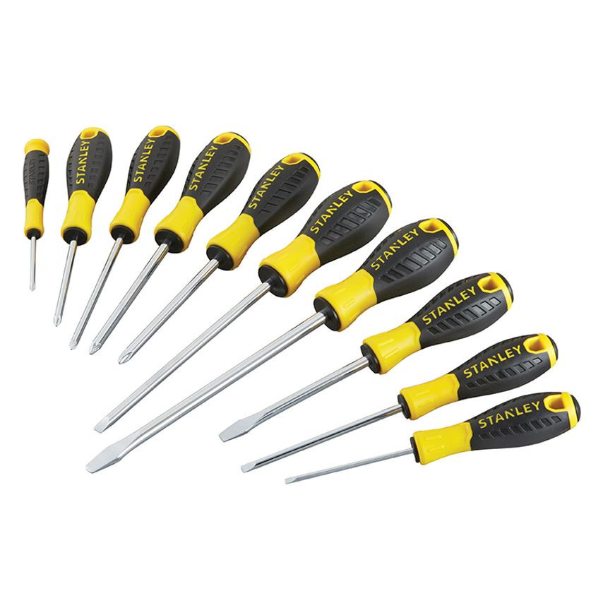 0-60-211 Essential Screwdriver Set, 10 Piece STA060211