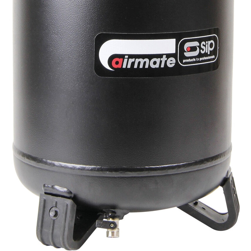 06249 V215/25 1.5HP 24 Litre Vertical Airmate Hurricane, Oil-free, Direct Drive Air Compressor 230V