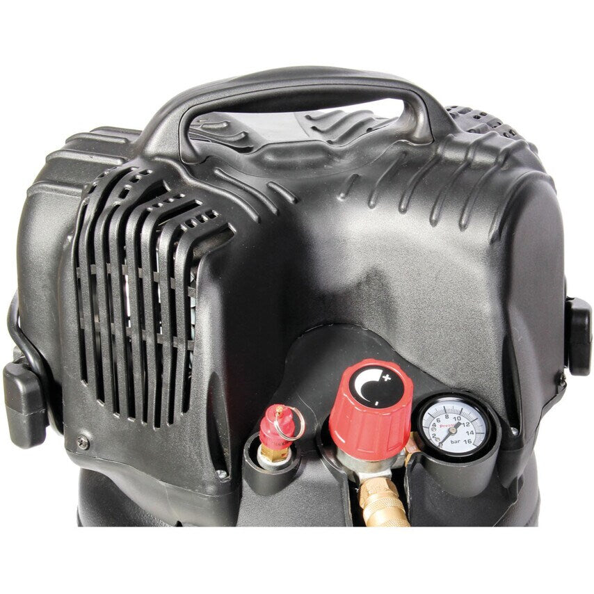 06249 V215/25 1.5HP 24 Litre Vertical Airmate Hurricane, Oil-free, Direct Drive Air Compressor 230V