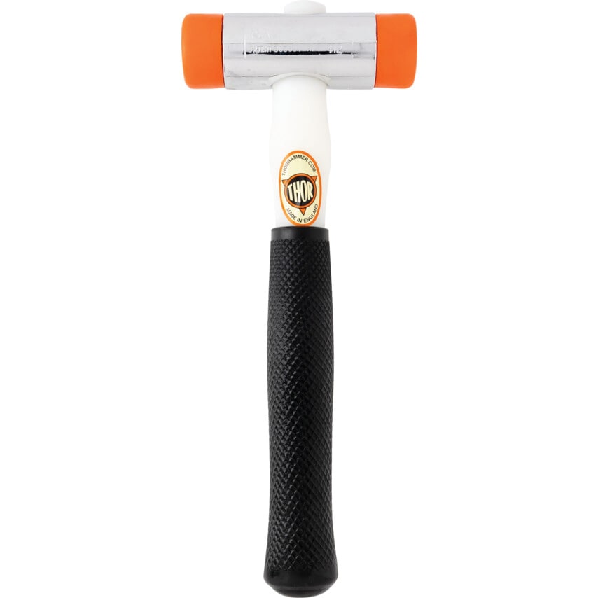 07-412 38mm Medium Hard Faced Hammer Plastic Shaft