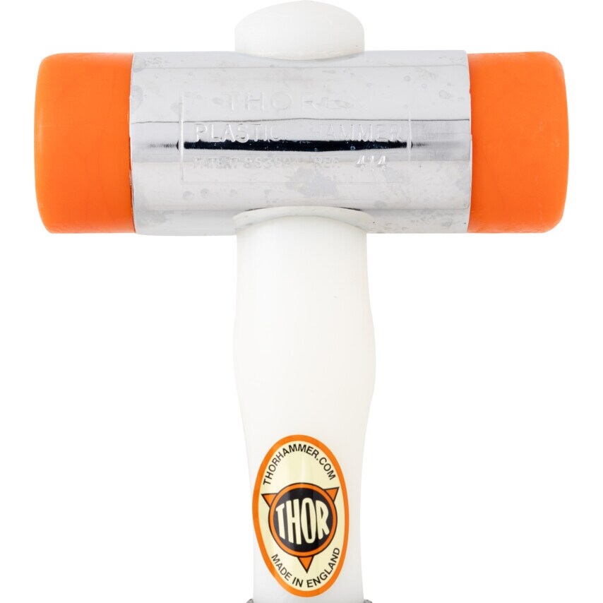 07-414 44mm Medium Hard Faced Hammer Plastic Shaft