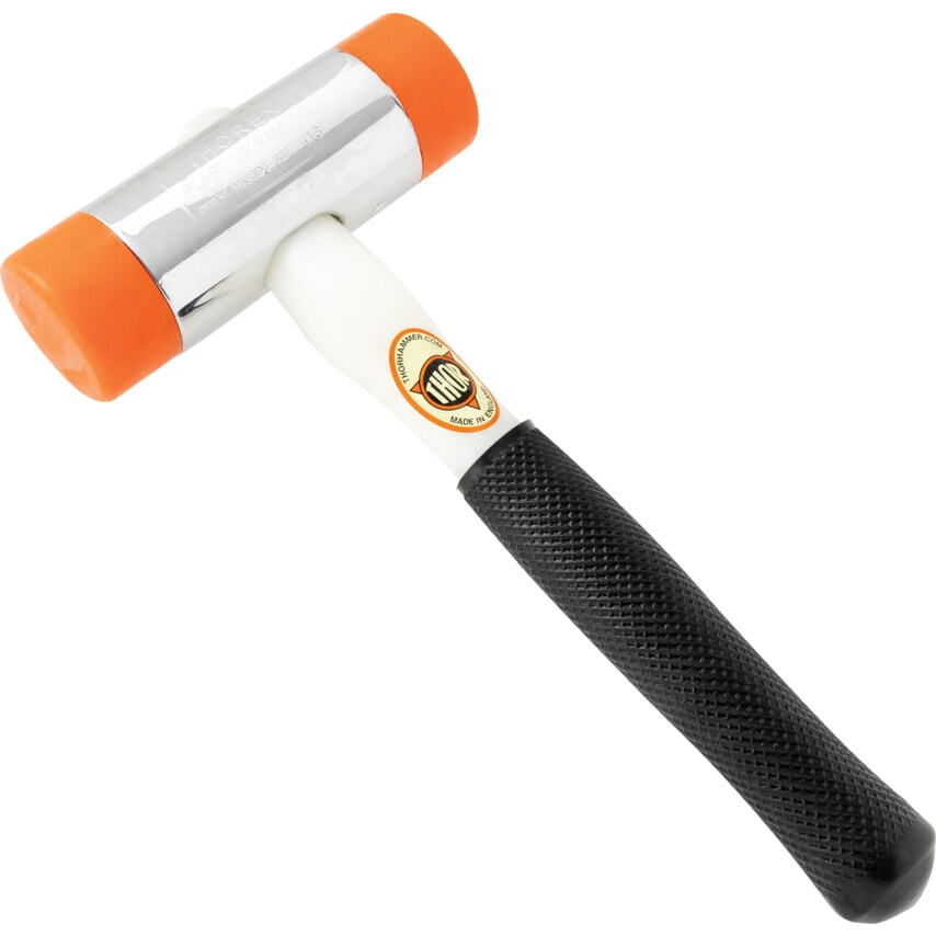 07-416 50mm Medium Hard Faced Hammer Plastic Shaft