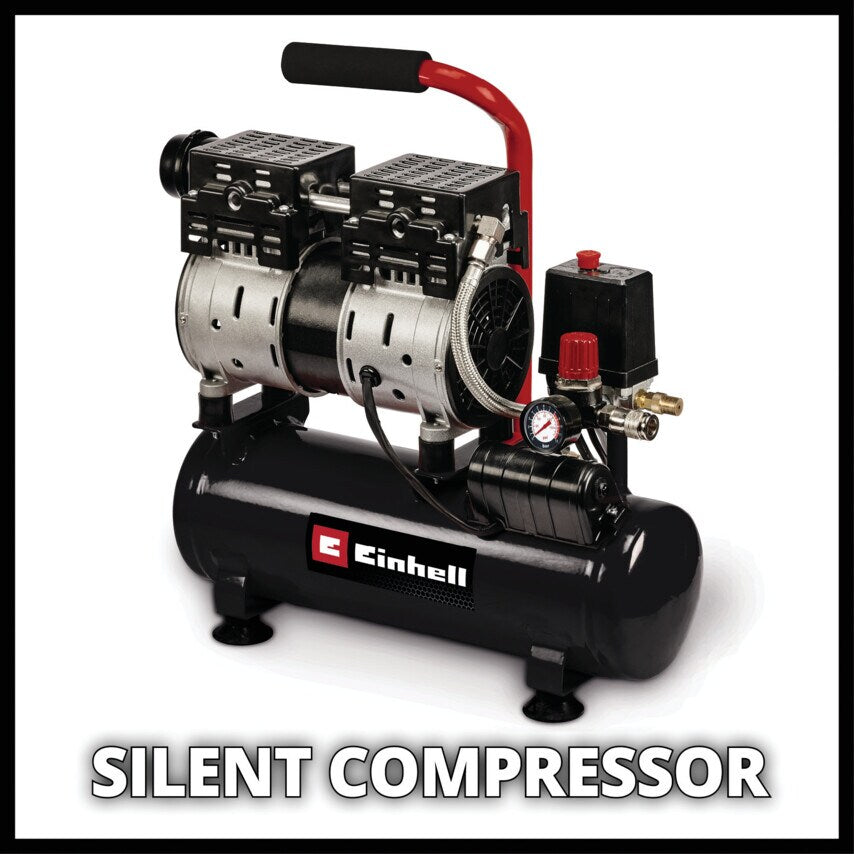 0.75HP 6L Silent Oil-Free Compressor