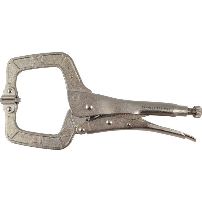 0-80mm Locking C-Clamp with Swivel Tips