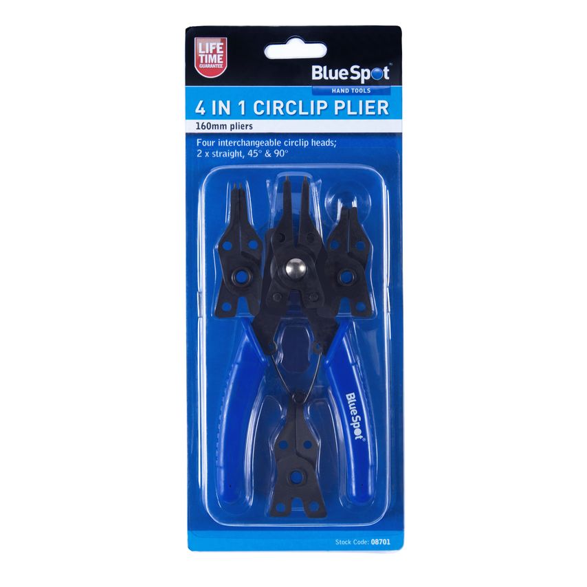 08701 4 in 1 Circlip Plier