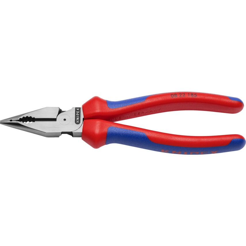 08 22 185 Needle-Nose Combination Pliers 185MM (PK-6)