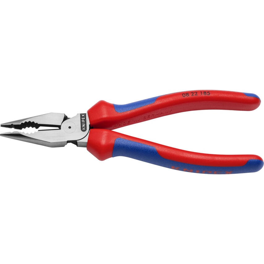 08 22 185 Needle-Nose Combination Pliers 185MM (PK-6)