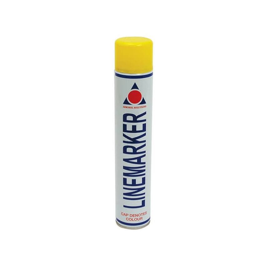 0900 Line Marking Spray Paint Yellow 750ml