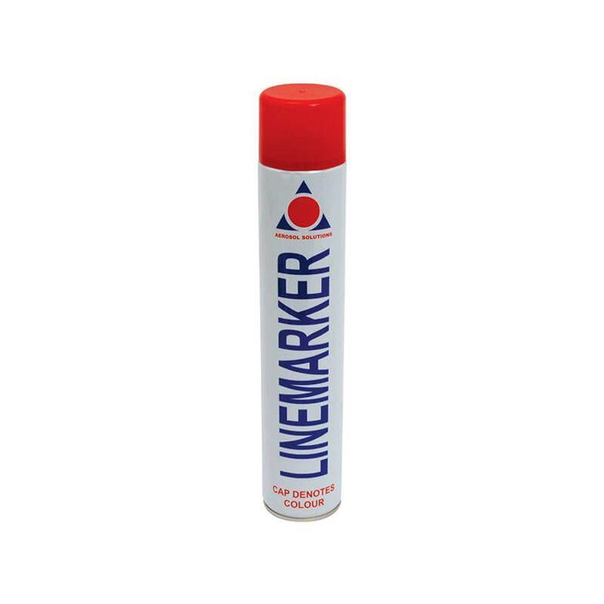 0902 Line Marking Spray Paint Red 750ml AERLMPR