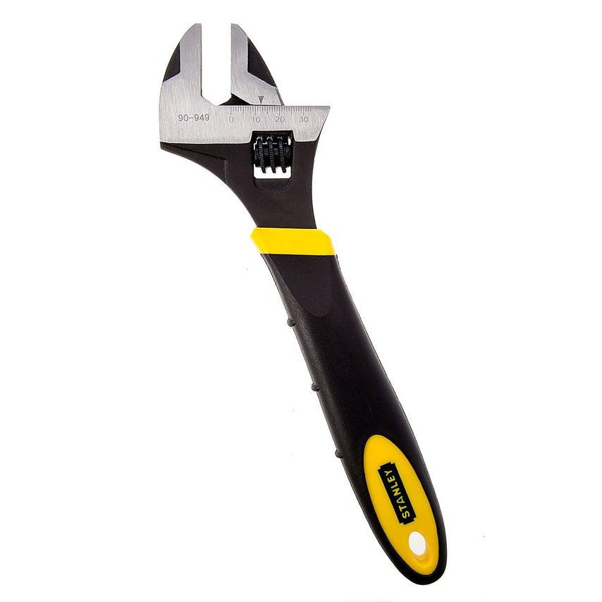 0-90-949 MaxSteel Adjustable Wrench 250mm - 35mm Jaw Capacity