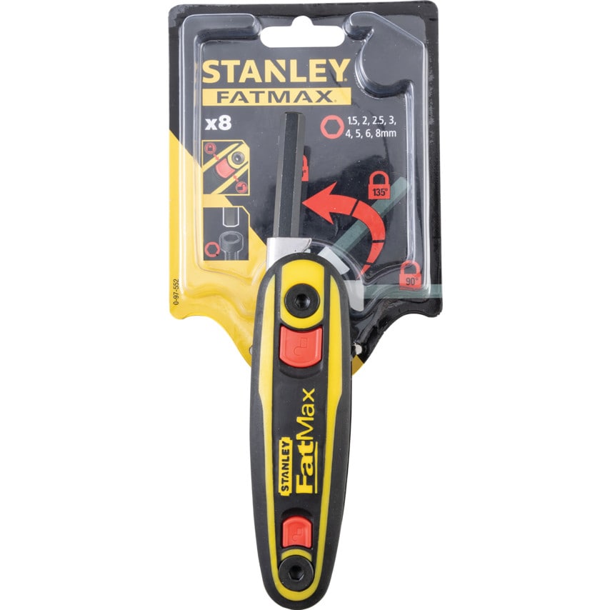 0-97-552 Fat Max Locking Key Set MET 1.5mm - 8mm
