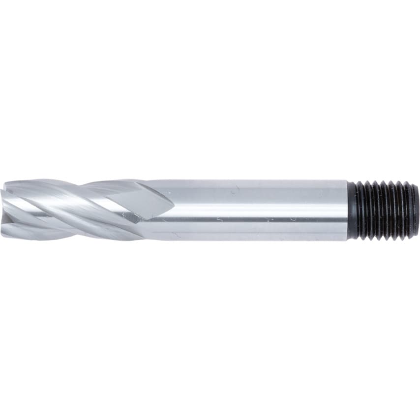 10.00MM HSS Threaded Shank Multi Flute End Mills