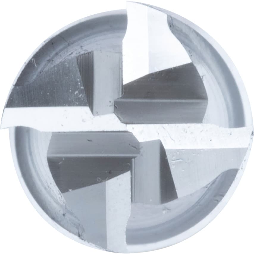 10.00MM HSS Threaded Shank Multi Flute End Mills