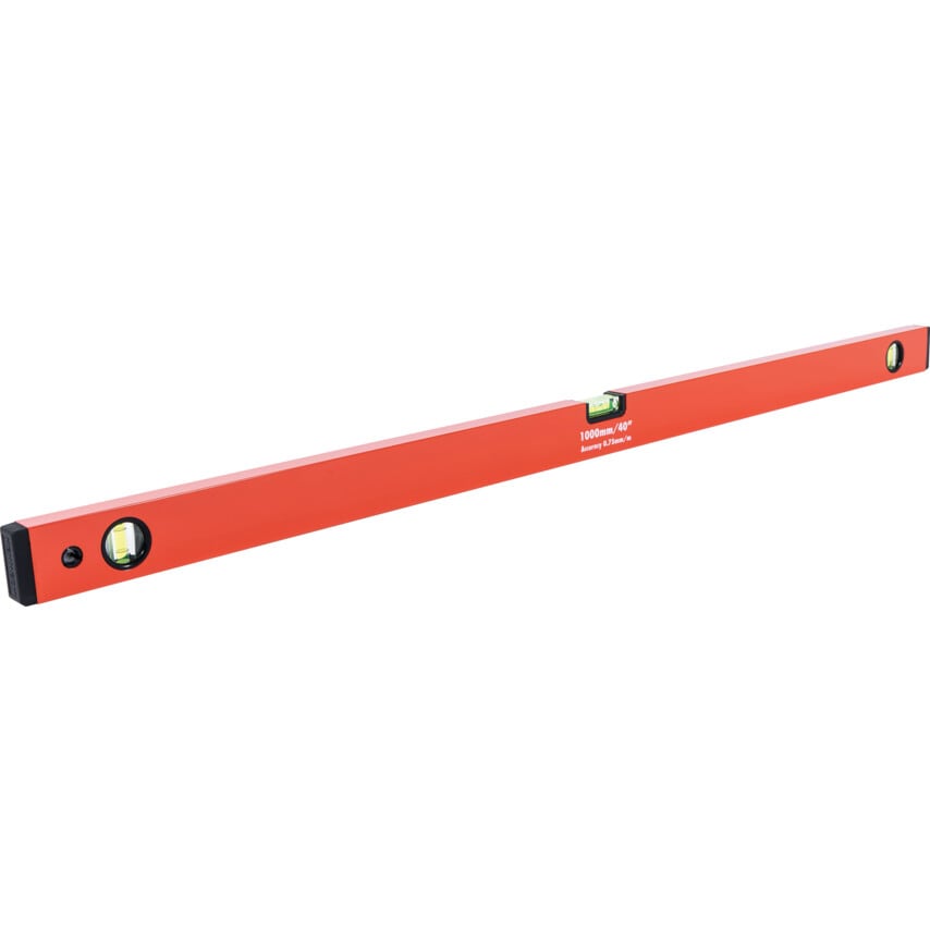 1000mm/40" Box Profile Spirit Level