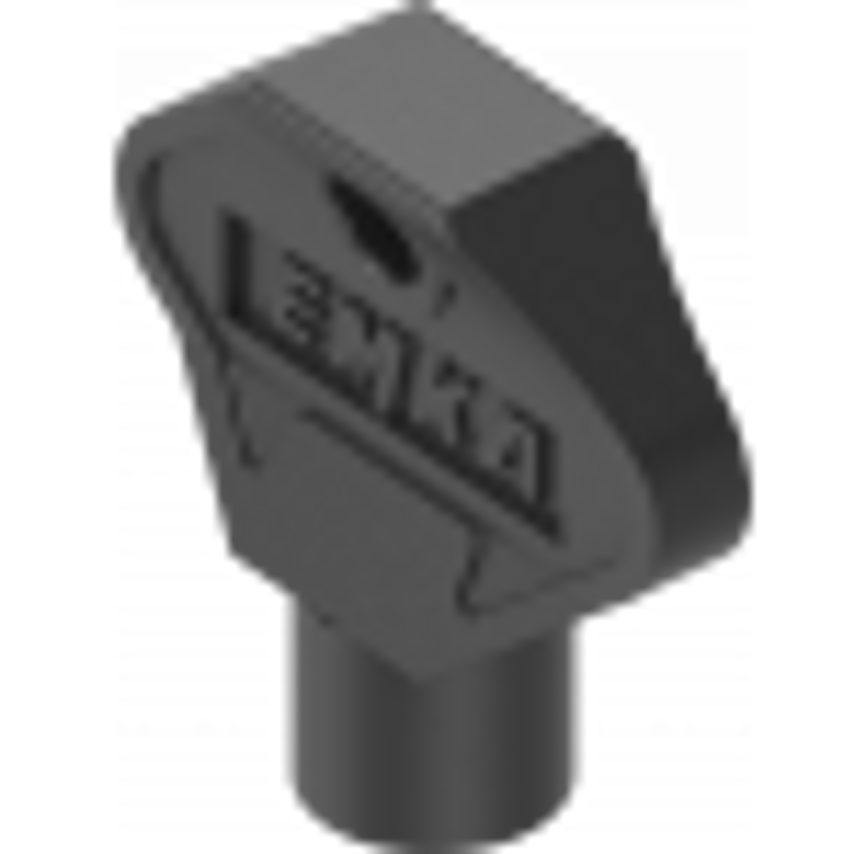 1004-000038-0000000 Key 8mm Triangular Poly *, Pack of 100