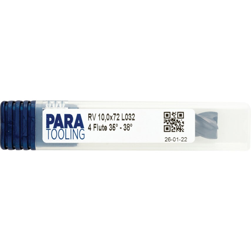 10.0MM 4 Flute Vari Helix Tialncoated Carbide End Mill