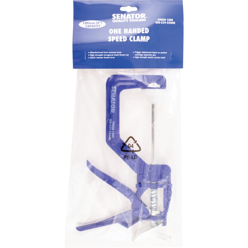 100mm/4" One-handed Speed Clamp