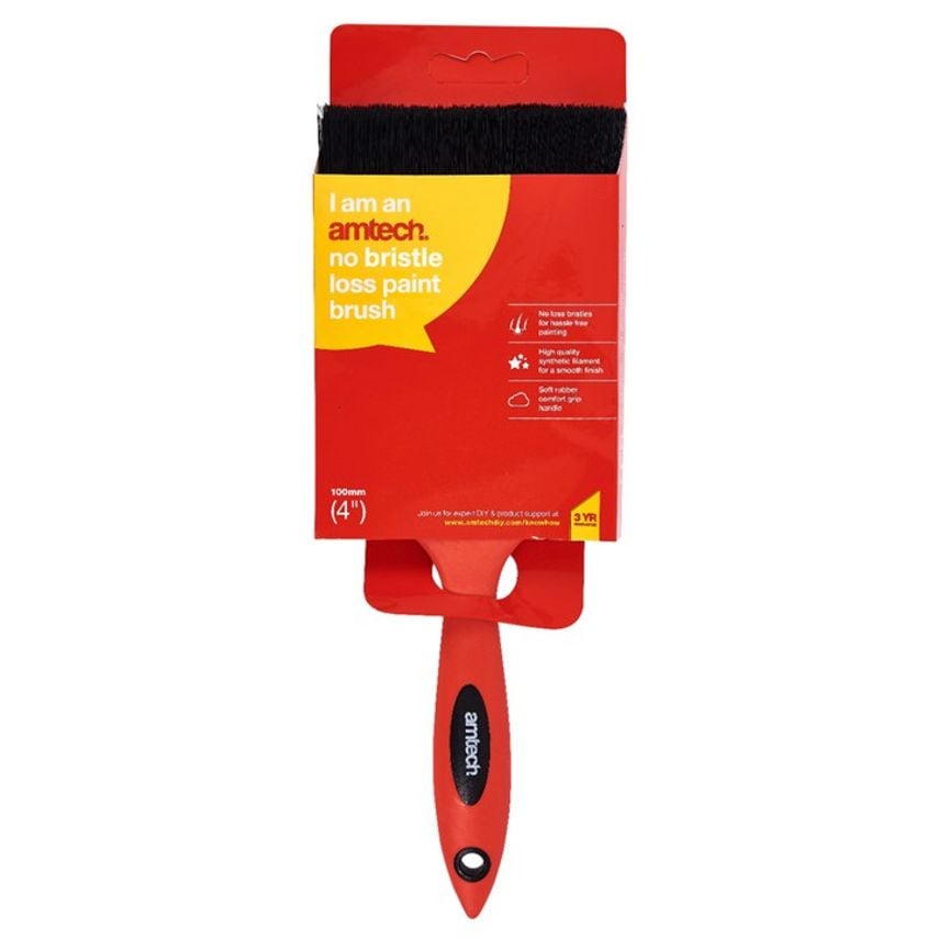 100mm (4") No Bristle Loss Paint Brush