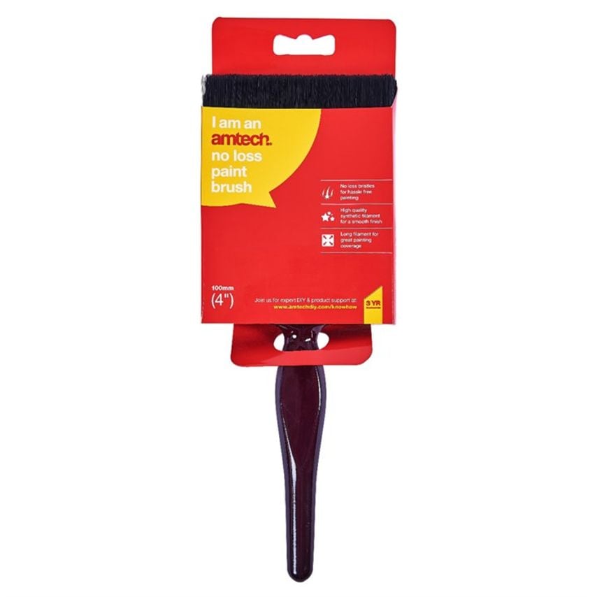 100mm (4") No Bristle Loss Paint Brush G4330