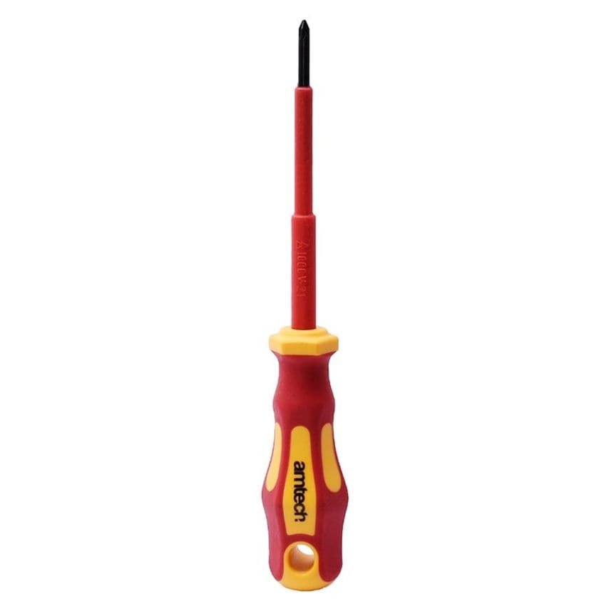 100mm Pozidriv VDE 1000V Electrical Screwdriver with Pz 2 Tip