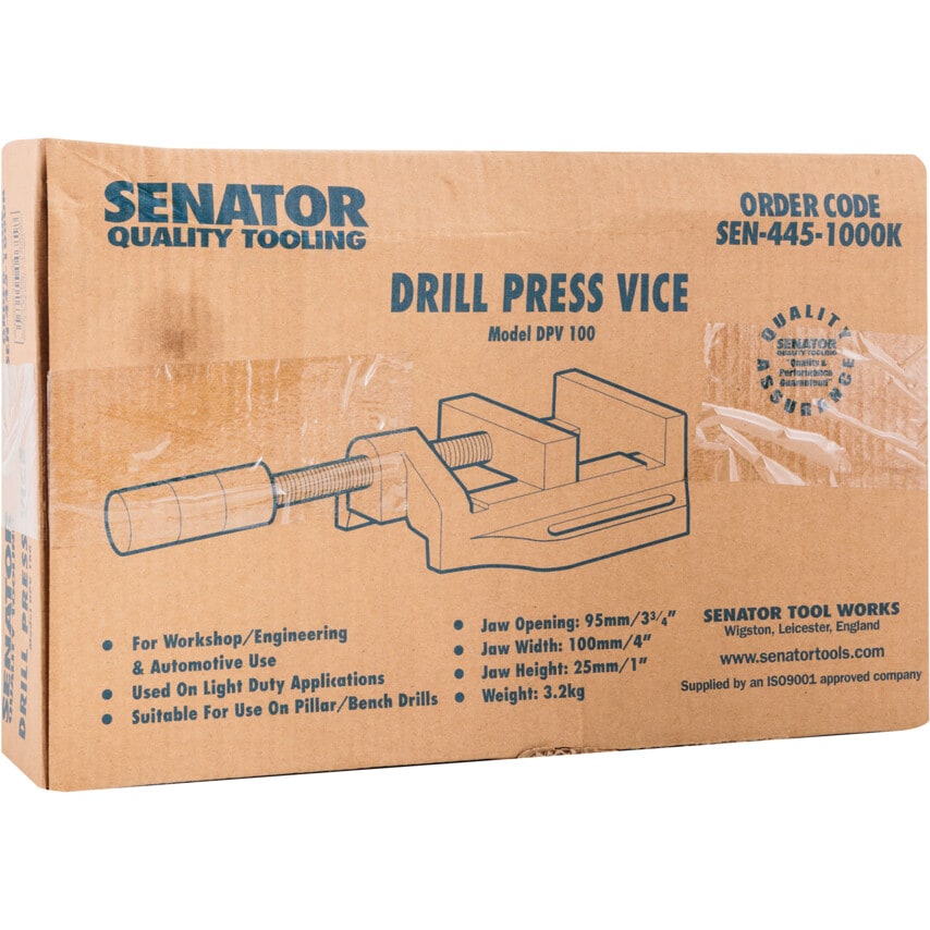 100mm Workshop Drill Press Vice