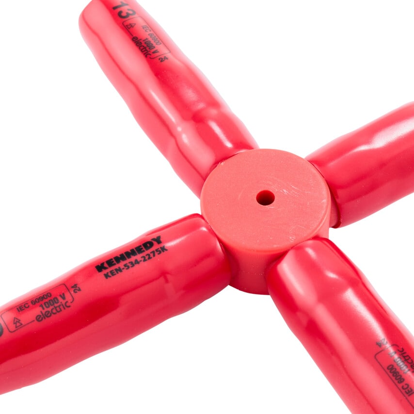 10/13/14/17MM Insulated Center Cross Keydouble Triangle 1000 V
