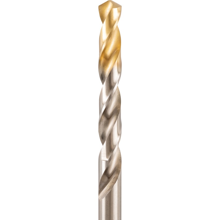 10.20MM HSS Straight Shank Jobber Drills - TiN Tipped