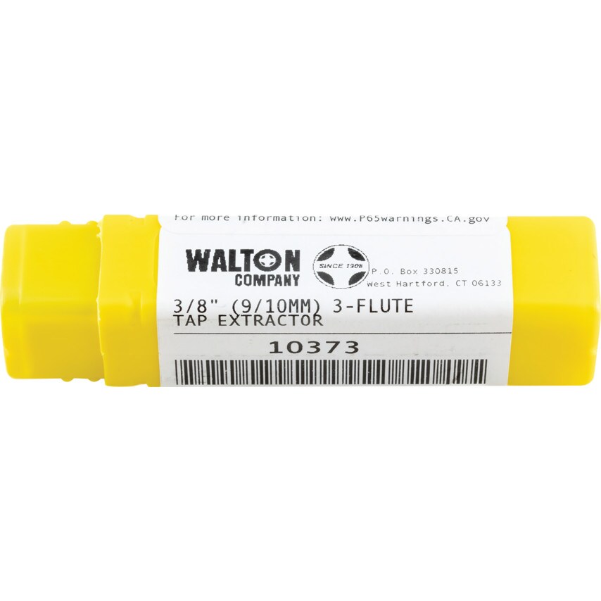 10373 3/8" (9mm, 10mm) Tap Extractor 3-Flute