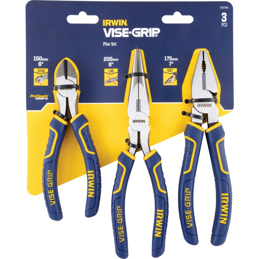 10505483 Professional Plier Set, 3 Piece