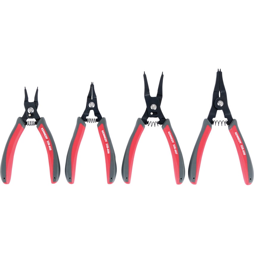 10-65mm Sprung Circlip Plier Set (4 Piece)