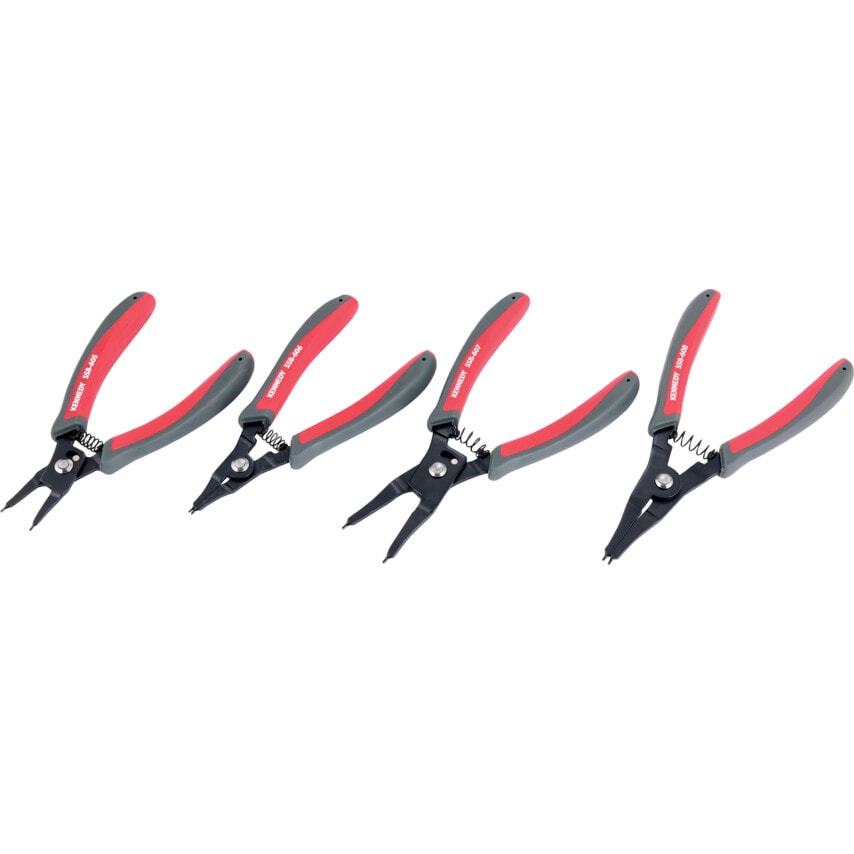 10-65mm Sprung Circlip Plier Set (4 Piece)