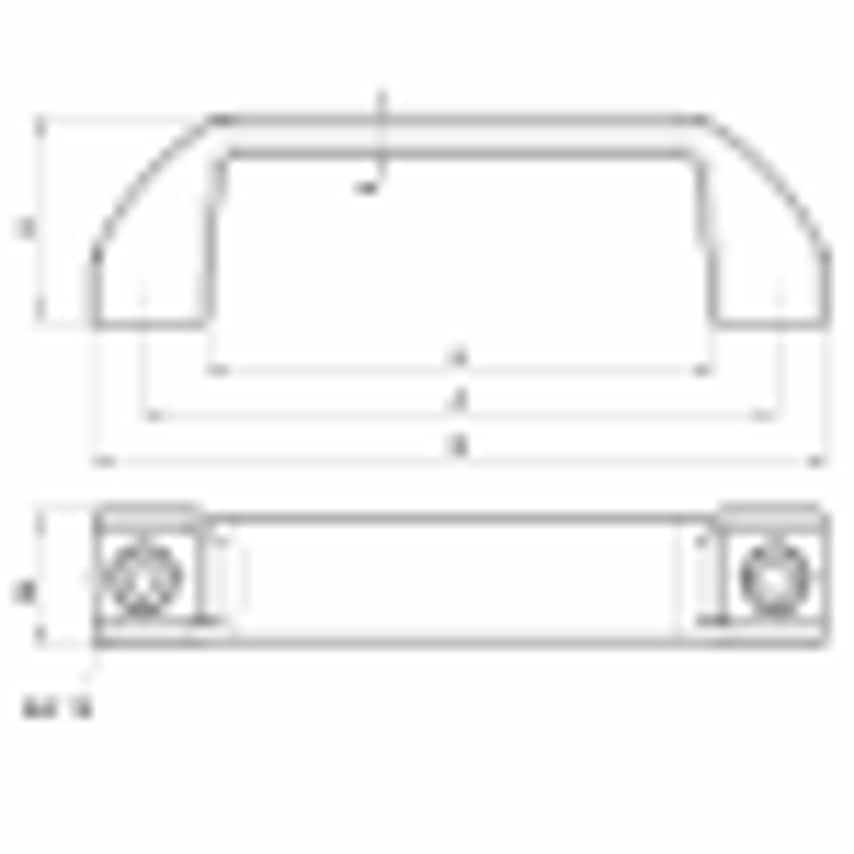 1095-000019-0000000 Handle Polyamide, Pack of 100