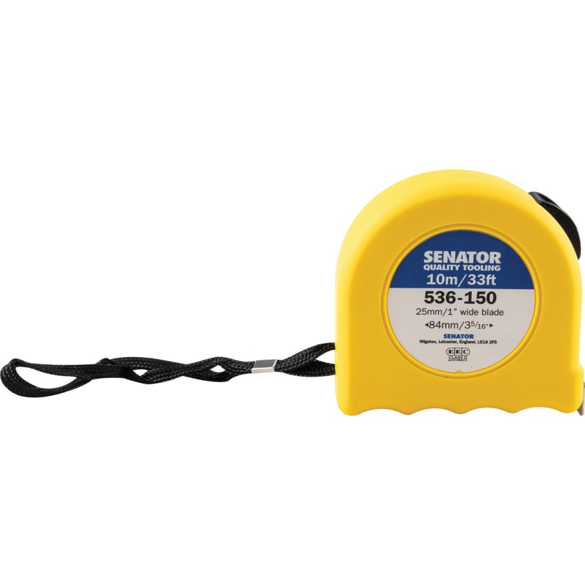 10M/33' Hi-vis Locking Tape - Yellow Case